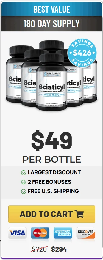 sciaticyl 6 bottles price
